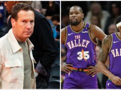 Majiteľ Suns Mat Ishbia ospravedlňuje hazard Kevina Duranta a Bradleyho Beala poukázaním na zúfalý ťah franšízy na ukončenie sucha logo pochodového šialenstva