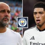 Man City: Guardiola „navrhuje“ 132 miliónov libier Bellingham swapový obchod ako „obľúbený“ City za podpísanie hviezdy Realu Madrid