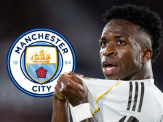 Man City „požiada“ Viniciusa Juniora, aby odmietol akúkoľvek novú dohodu uprostred správ, že Real Madrid „plánuje predať“ Man City „požiada“ Viniciusa Juniora, aby odmietol akúkoľvek novú dohodu uprostred správ, že Real Madrid „plánuje predať“