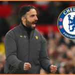 Andrey Santos oslavuje gól Chelsea proti Wolves