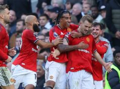 Man Utd ďalších päť zápasov v porovnaní s Liverpoolom, Arsenalom a ďalšími po dramatickej remíze Spurs Matthijs de Ligt oslavuje svoj gól