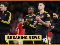 Manchester United rozhodol o voľnom prestupe Jadona Sancha Jadon Sancho v akcii za Aston Villu