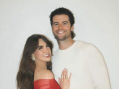 Manželka Jarretta Stidhama Kennedy zdieľa filmový pohľad na špeciálny Deň vďakyvzdania s Bo Nixom, Brandonom Jonesom a Broncosom logo pochodového šialenstva