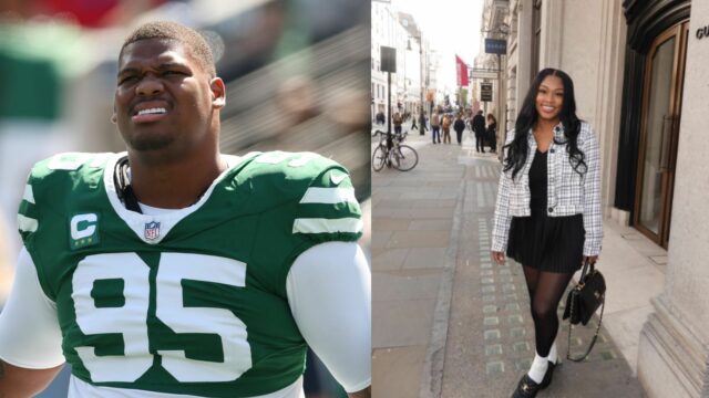 Manželka Quinnena Williamsa Maranda predvádza tovar Cowboys 1 deň po Maranda Williams sa podelila o svoju radosť zo stretnutia svojho manžela s Jerrym Jonesom. (Foto cez Instagram Story Marandy Williamsovej)