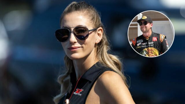 Manželka Tonyho Stewarta Leah Pruett reagovala 4 slovami na vtip Leah Pruett komentuje príspevok Chase Briscoe. Obrázok cez snímku obrazovky na (chasebriscoe_ ) Instagrame.