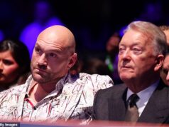 Manželka Tysona Furyho Paris a nevyspytateľný otec John ho nabádajú, aby sa znova NEBOJIL s dvojicou, ktorá je obvinená z ohrozenia megasúboja s Anthonym Joshuom: „Nemôžeš prinútiť niekoho bojovať“ Frank Warren hovorí, že rodina Tysona Furyho by mohla brániť boxerovi v návrate do ringu