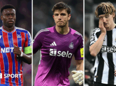 Marc Guehi, Nick Pope a Anthony Gordon vynechali zápasy Anglicka pre zranenia Marc Guehi, Nick Pope and Anthony Gordon