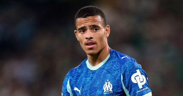 Bývalý útočník Manchestru United Mason Greenwood v akcii za Marseille