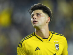 Max Arfsten, Columbus otriasol FC Cincinnati, aby si vynútil hru 3 Max Arfsten, Columbus otriasol FC Cincinnati, aby si vynútil hru 3