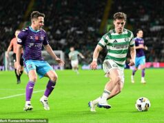 McCowan trvá na tom, že hráči Celticu musia podávať výkony bez ohľadu na to, kto je manažér Stredopoliar Celticu Luke McCowan počas nedeľňajšej výhry 4:0 nad Kilmarnockom