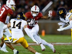 Micah Ford, Stanfordova obrana premohla Cala Futbal NCAA: Kalifornia v Stanforde