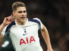 Micky van de Ven vedie útok Tottenhamu, keď Spurs blitz Kodaň vyhral Micky van de Ven