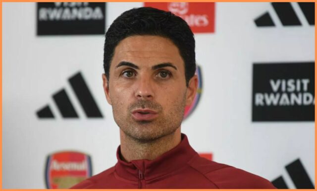 Mikel Arteta na tlačovej konferencii Chelsea-Arsenal Mikel Arteta na tlačovej konferencii Chelsea-Arsenal