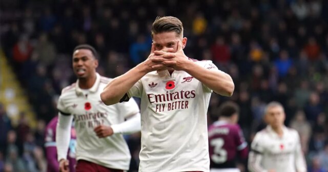 Útočník Arsenalu Viktor Gyokeres vypadol kvôli zraneniu proti Burnley