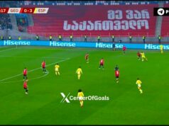 Mikel Oyarzabal zdvojnásobil, keď Španielsko zvýšilo na 4:0 Mikel Oyarzabal zdvojnásobil, keď Španielsko zvýšilo na 4:0