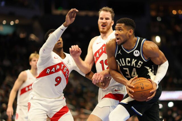 Milwaukee Bucks vs Toronto Raptors predpovedali štartové zostavy a hĺbkové logo pochodového šialenstva