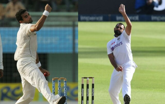 Mohammad Shami vs Zaheer Khan Mohammad Shami vs Zaheer Khan