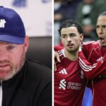 Wayne Rooney (left) and Virgil van Dijk - both pics GETTY