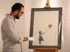 Muž uväznený za krádež Banksyho dievčaťa s balónom „rozbiť a chytiť“ | Správy o umení a kultúre Muž uväznený za krádež Banksyho dievčaťa s balónom „rozbiť a chytiť“ | Správy o umení a kultúre