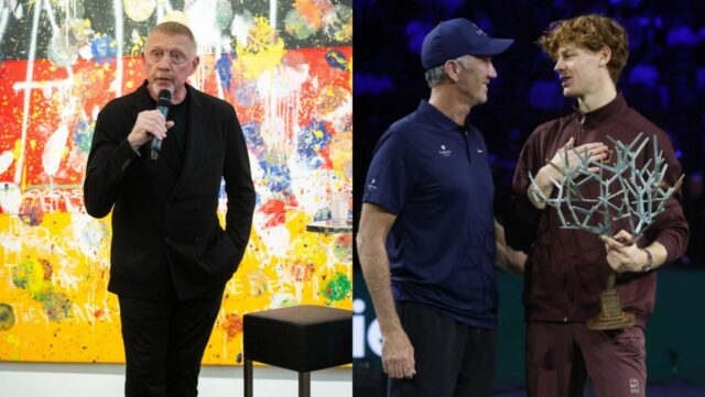 Sinner na Rolex Paris Masters 2025 (Zdroj obrázka: Getty)