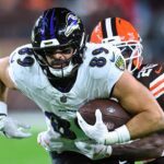NFL skóre: Ravens porazili Browns za falošným tush push TD