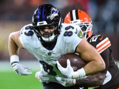 NFL skóre: Ravens porazili Browns za falošným tush push TD NFL skóre: Ravens porazili Browns za falošným tush push TD
