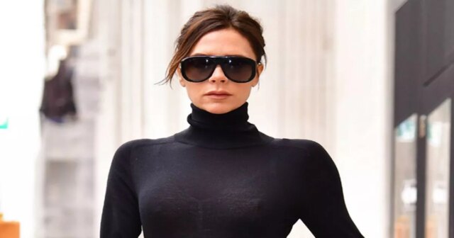 David Beckham a Victoria Beckham sa zúčastňujú na odovzdávaní cien British Fashion Awards 2015 v London Coliseum 23. novembra 2015 v Londýne v Anglicku.  