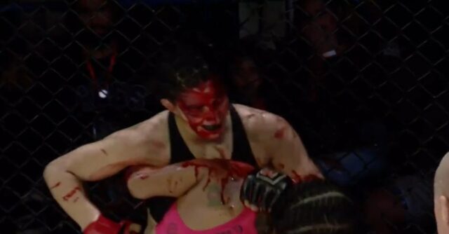 Najdôležitejšie! MMA Friday produkuje všetky dobové ženské krviprelievanie a jednonohé Najdôležitejšie! MMA Friday produkuje všetky dobové ženské krviprelievanie a jednonohé skákacie koleno KO