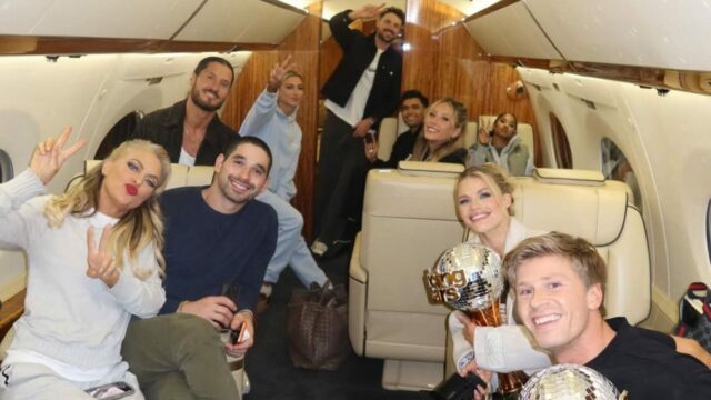 Jordan Chiles pózuje so svojím tanečným partnerom Ezrom Sosom (Zdroj obrázka: Instagram Jordana Chiles)