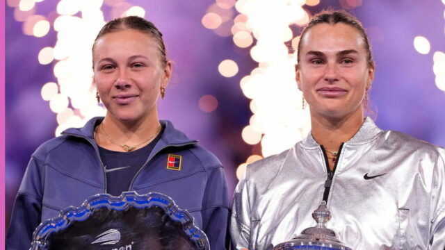 Najlepšie súperenie žien v tenise 2025 st. Sabalenka-Anisimova, Swiatek-Rybakina
