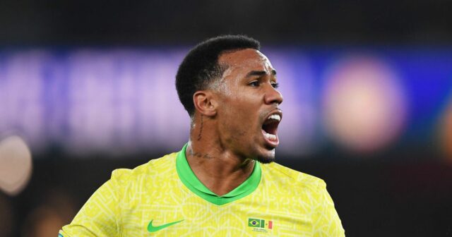 Najnovšie zranenie Gabriela s obavami Arsenalu, zverejnené vyhlásenie a ospravedlnenie Gabriel Magalhaes počas medzinárodného priateľského zápasu medzi Brazíliou a Senegalom na Emirates Stadium.