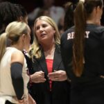 Volejbalový tréner Nebrasky Dani Busboom Kelly Division I Women's Volleyball Championship - Source: Getty