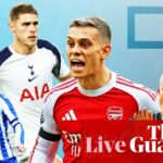 Narastanie Arsenalu proti Tottenhamu, Liverpool opäť prehral a aktualizácie derby Sheffield – zápas naživo | futbal