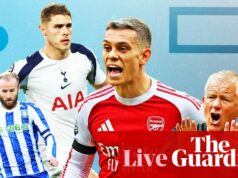 Narastanie Arsenalu proti Tottenhamu, Liverpool opäť prehral a aktualizácie derby Sheffield – zápas naživo | futbal Narastanie Arsenalu proti Tottenhamu, Liverpool opäť prehral a aktualizácie derby Sheffield – zápas naživo | futbal