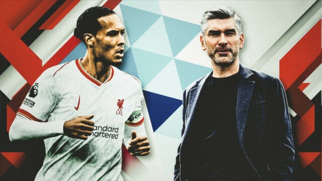 Virgil van Dijk Richard Hughes Liverpool 2024-25