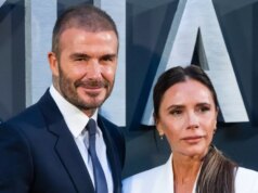 „Naštval som Victoriu Beckham tým, ako som reagoval na neodpustiteľný incident Davida Beckhama.“ David Beckham (L) a Michael Owen (R) počas tréningu Anglicka na Old Trafford 25. marca 2005 v Manchestri v Anglicku.