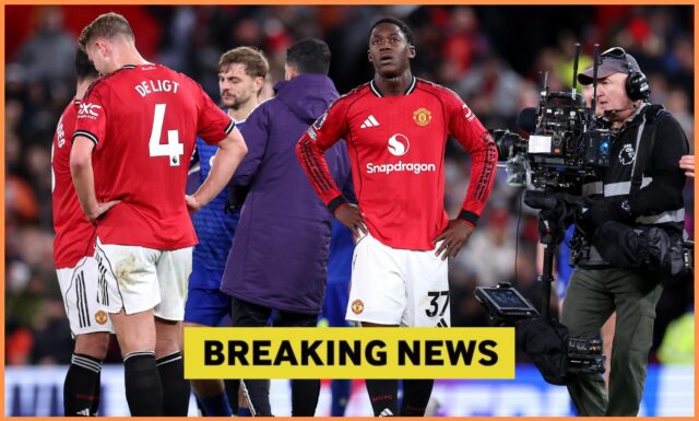 Neapol kontaktuje Man United kvôli prestupu Kobbie Mainoo Kobbie Mainoo v akcii za Man Utd