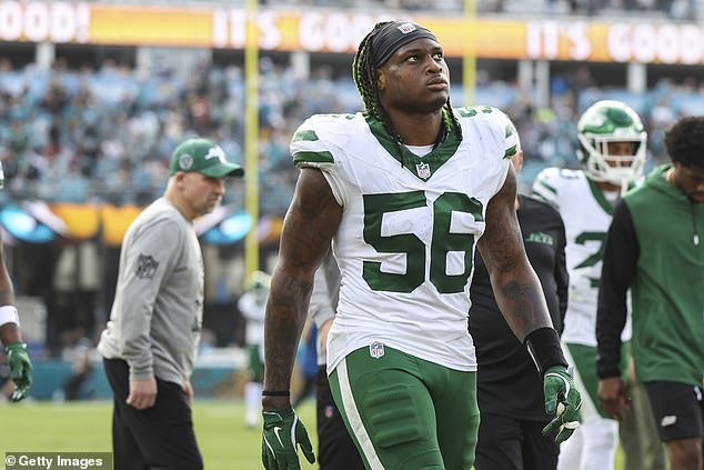 Neľútostná lavička New York Jets Quincy Williams, brat hviezdy, ktorú Linebacker Jets Quincy Williams prezradil, že prišiel o svoju začínajúcu prácu v New Yorku