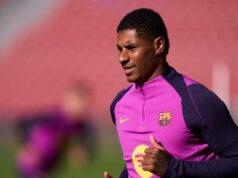 Neprítomnosť Marcusa Rashforda na tréningu v Barcelone bola vysvetlená ako splnené želanie Marcus Rashford of FC Barcelona