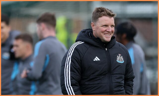 Elliot Anderson v predsezónnej akcii za Nottingham Forest