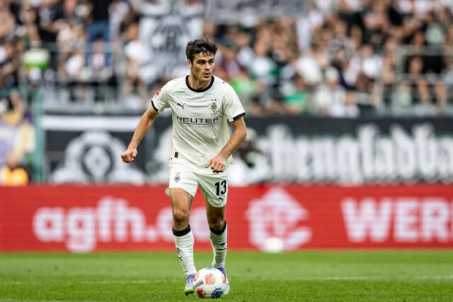 Novembrová súpiska USMNT: Gio Reyna sa vracia, Christian Pulisic sa MOENCHENGLADBACH, NEMECKO - 14. septembra: Gio Reyna v akcii počas bundesligového zápasu medzi Borussiou Moenchengladbach a SV Werder Brémy v Borussia-Parku 14. septembra 2025 v nemeckom Moenchengladbachu. (Foto Christian Verheyen/Borussia Moenchengladbach cez Getty Images)