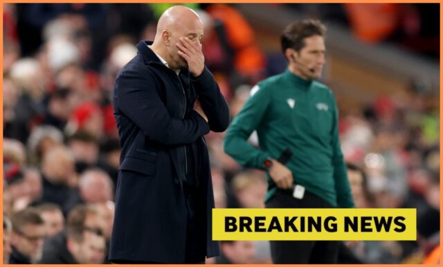 Arne Slot sleduje porážku Liverpoolu vs PSV