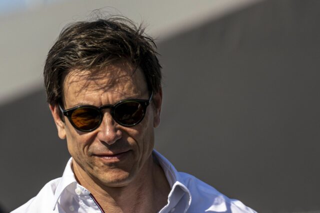 Paddock Mercedesu na okruhu Circuit de Monaco 24. mája 2024 v Monte-Carlo. Zdroj: Getty