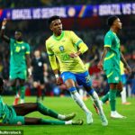 Estevao žiaril pre Brazíliu pod vedením legendárneho trénera Carla Ancelottiho