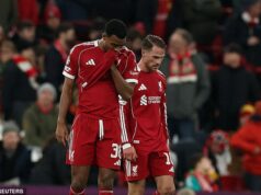 Odhalené: Prečo sa nedeľné popoludňajšie zápasy s Liverpoolom, Aston Villou a Nottingham Forest začínajú v nezvyčajnom čase Liverpool nutne potrebuje víťazstvo po ďalšom sklamanom výjazde v Lige majstrov