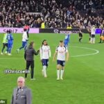 Djed Spence povedal Thomasovi Frankovi: „Nerobím to... choď preč“, keď odmietol podanie ruky