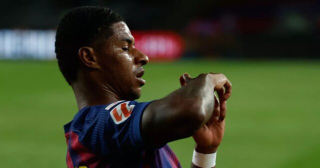 Marcus Rashford nechal fanúšikov Barcelony v úžase zo svojho výkonu proti Celte Vigo