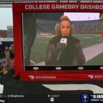 Jess Sims hlásil naživo zvnútra Veľkého domu, kde bolo extrémne chladno