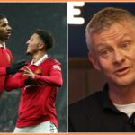 Jadon Sancho sa rozcvičuje za Chelsea