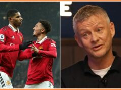 Ole Gunnar Solskjaer o infekcii ucha Jadona Sancha Jadon Sancho sa rozcvičuje za Chelsea
